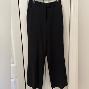 Topshop Black Wide Leg Pants